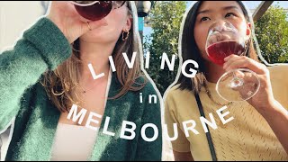 LIVING IN MELBOURNE VLOG ✨// cafe wine bar, out of iso + what we are allowed to do now, picnic beach