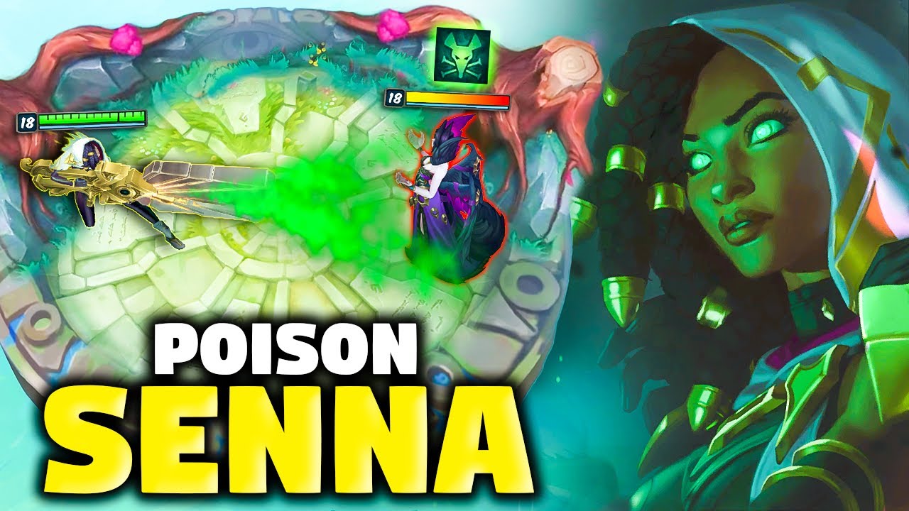 Senna, but every autoattack POISONS the enemy team... (FINAL 2v2 VIDEO
