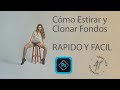 Cómo Estirar y rellenar Fondos en Photoshop