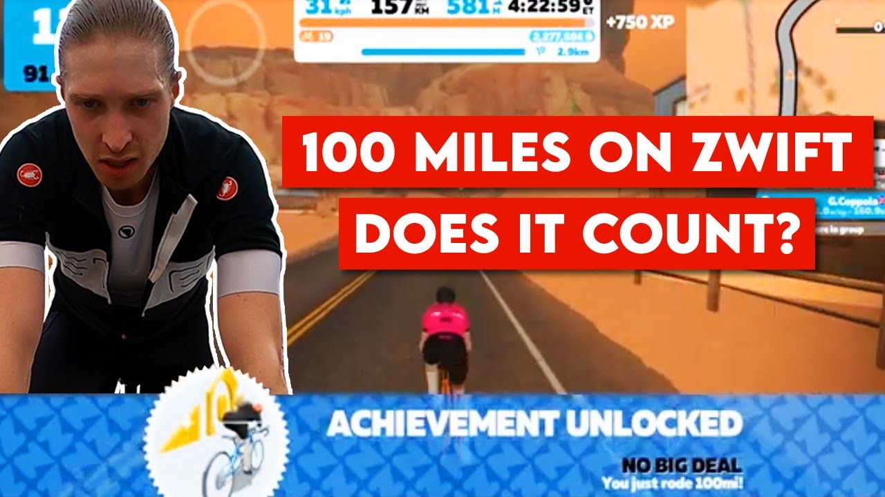 100 mile zwift ride