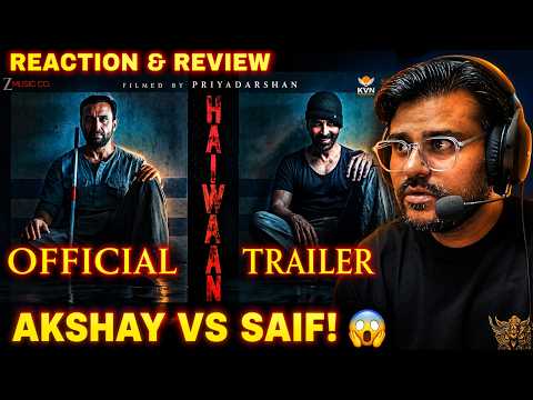 Haiwaan - Official Trailer reaction & review | Akshay Kumar, Saif Ali Khan, Boman | BINDAAS BHARTII