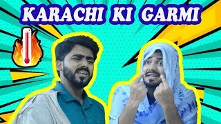 Karachi Ki Garmi Funny Skit Friends Production