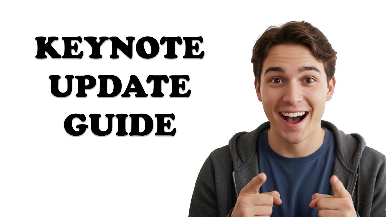 How To Update Keynote On Mac? - YouTube