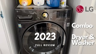 LG Washing Machine Combo Washer & Dryer Review And How To Use New 2023 Version