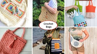 10 Trendy Bag Crochet Patterns – All Free