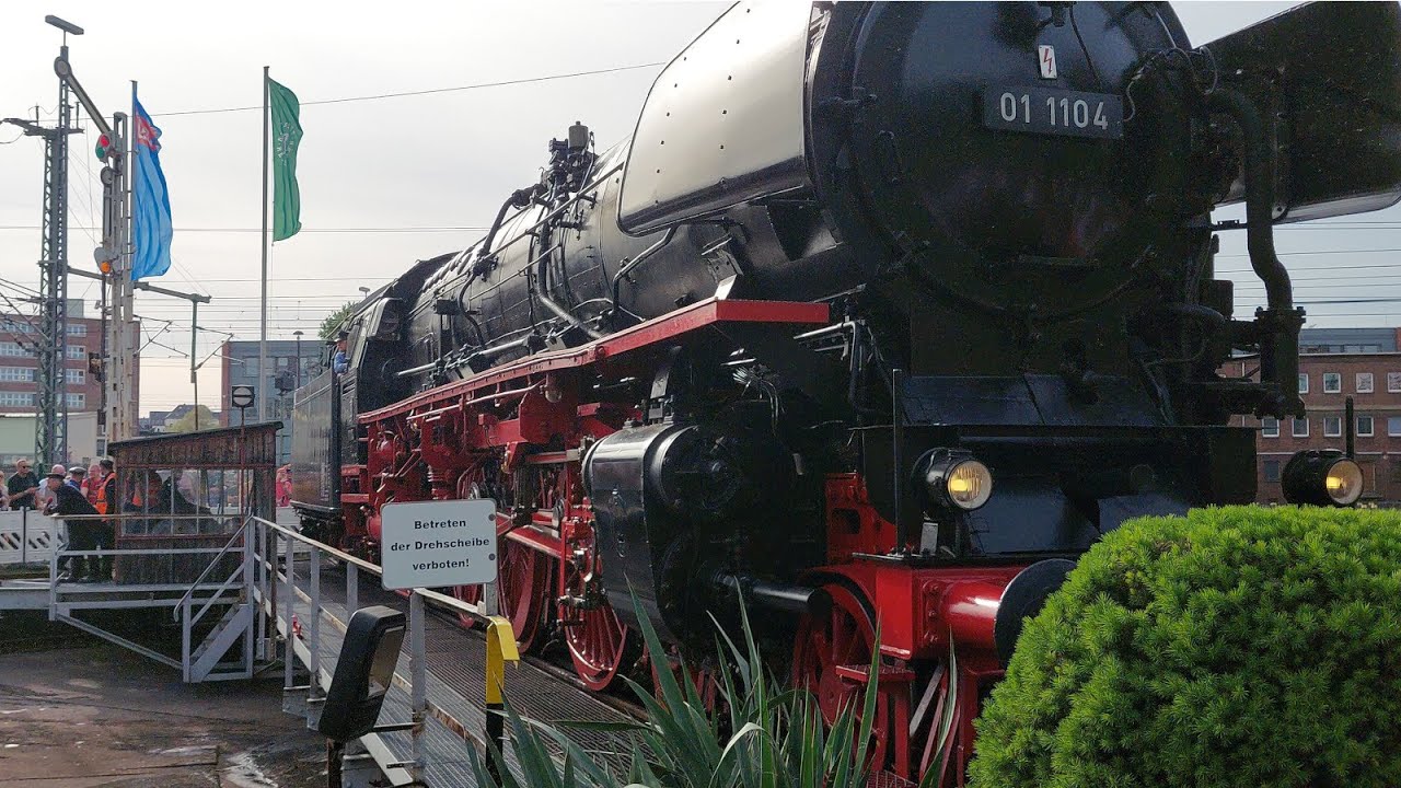 9 betriebsfähige Dampflokomotiven beim 16. Dresdener Dampfloktreffen
