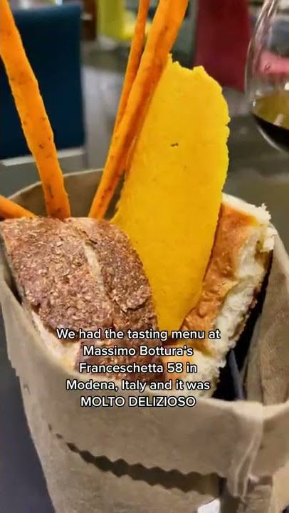 LOOK AT THIS BURGER 👀 🍔 #italy #moltodelizioso #massimobottura #modena #franceschetta58