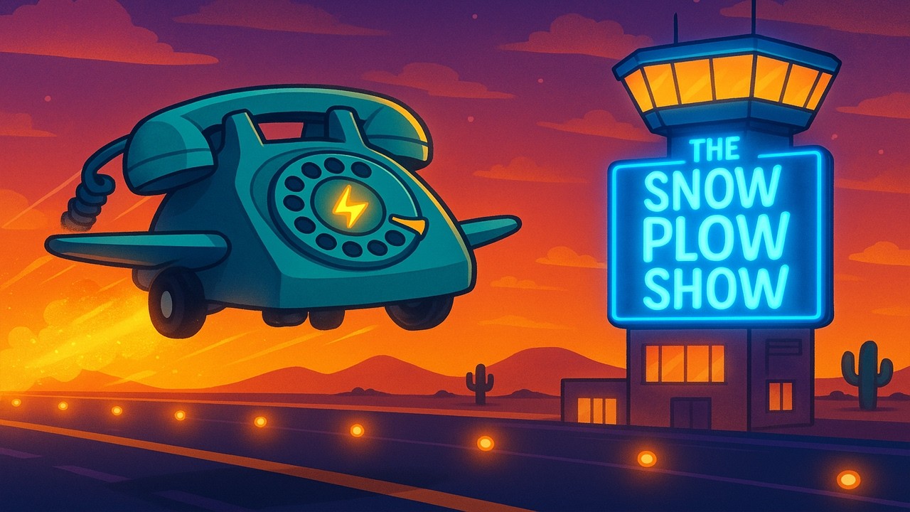 Driver Panics After Being Told His Car Is Being Tracked | The Snow Plow Show