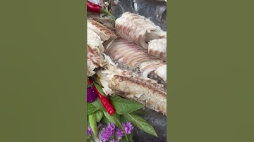 Việt Râu Tây Nguyên Cá nướng muối, món ngon ở Bazana Farm Phần 2 #shorts