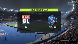 Olympique Lyonnais vs PSG - Coupe Nationale Final 2024
