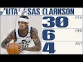 Jordan Clarkson finishes RIDICULOUS and-1 vs Spurs | UTAH JAZZ