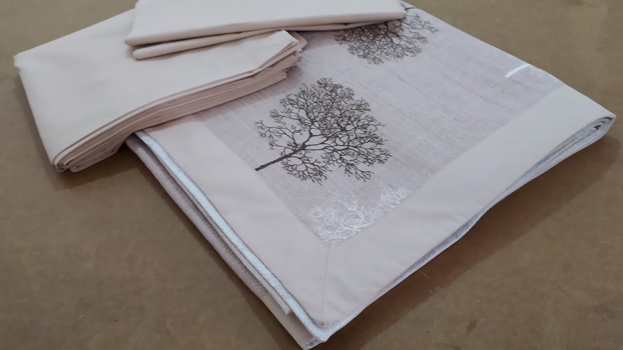 PRATİK DÜZ ÇARŞAF DİKİMİ