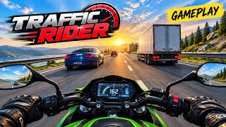Traffic Rider Gameplay 🏍️🔥 | High Speed Motorcycle Racing on Highway screenshot 3