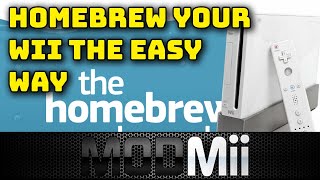 Homebrew your Wii the easy way with ModMii