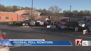 Harnett County voters at ease amid federal polling surveillance