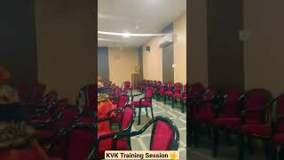 Organic farming training at krishi vigyan Kendra Sangaria ??