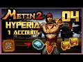 Metin2 Hyperia [1 Account Challenge]  - Mento Cor Farmer &amp; Fischpuzzle Profit #04