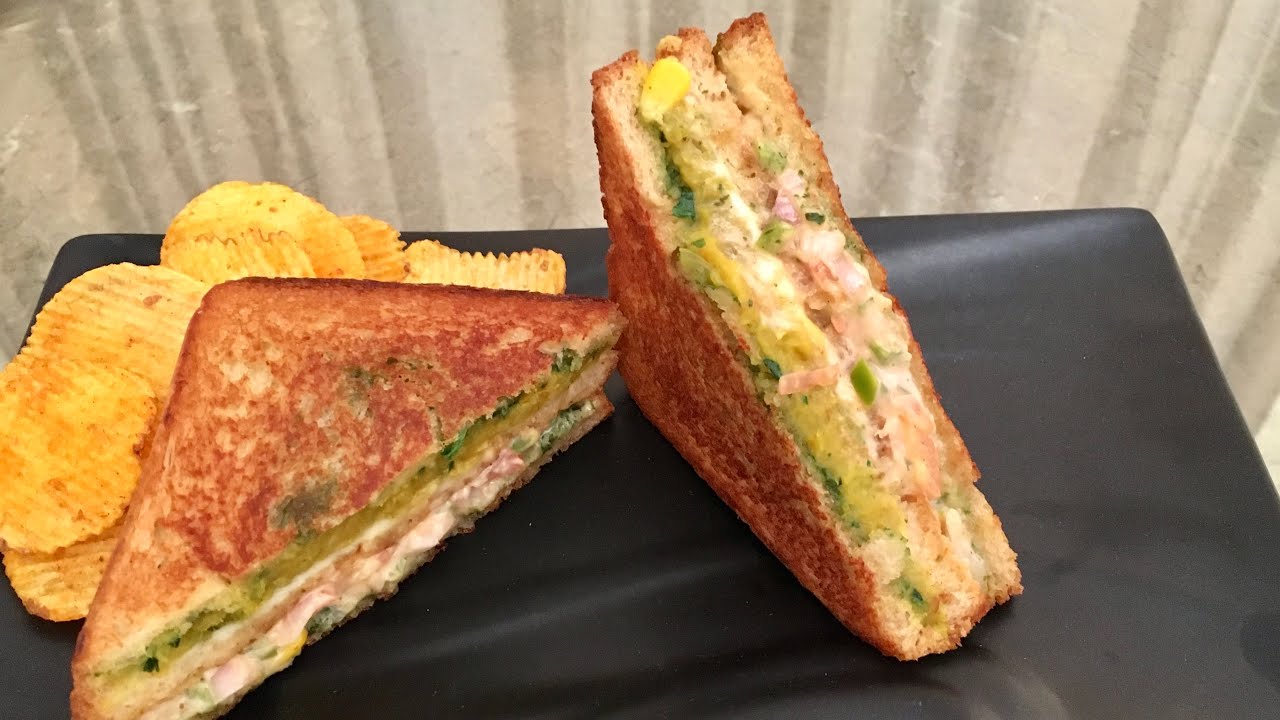 झटपट बनाए तवा आलू मसाला क्लब सैंडविच | Veg Masala Toast Sandwich | Sandwich Recipe With Mayonnaise | Anyone Can Cook with Dr.Alisha