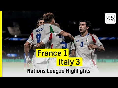 NATIONS LEAGUE France Vs Italy Highlights 