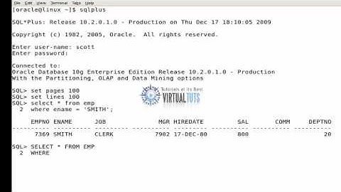 SQL TUTORIALS : limiting row by using where clause in sql