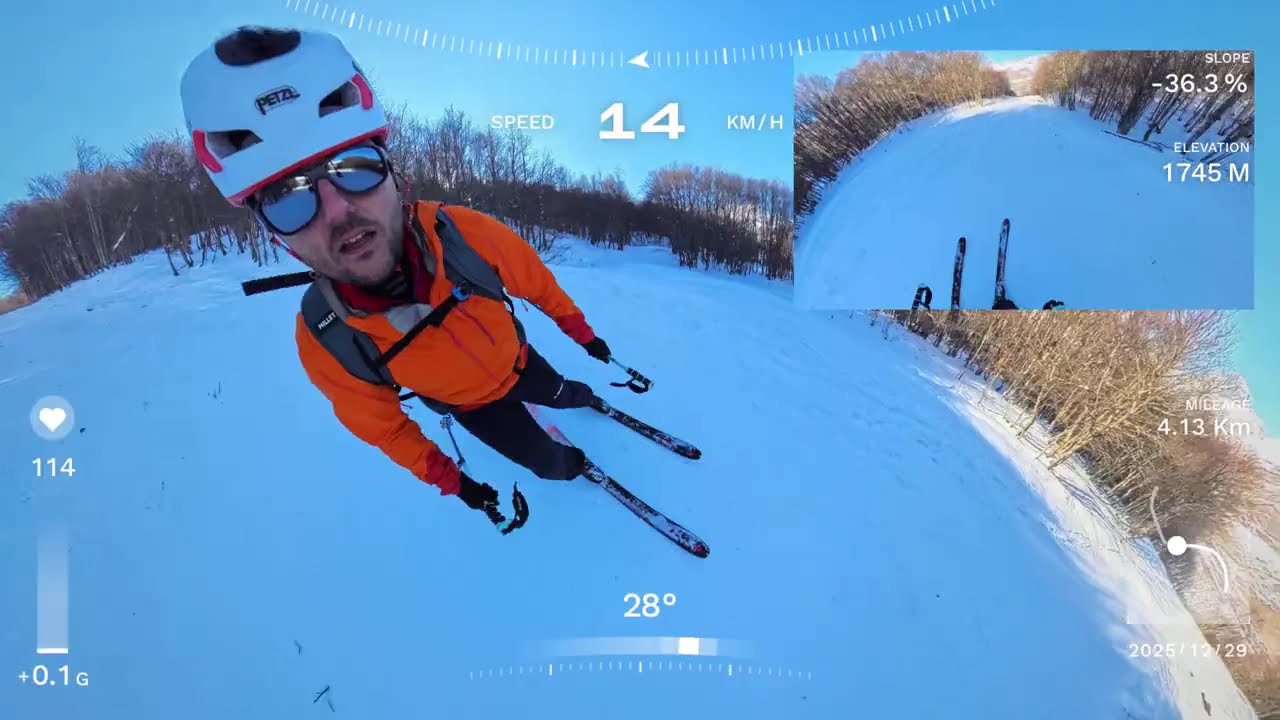 Ascensión al Pico Tosquera (Formigal) | SKIMO con Insta360 X4 ⛷️❄️
