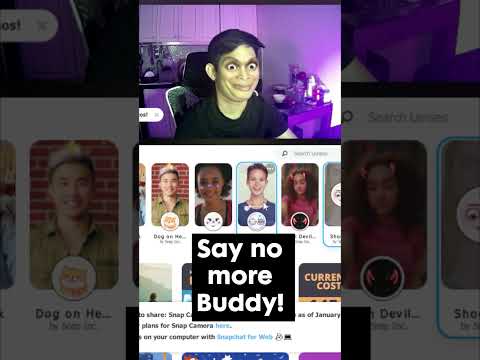 How To Use SnapChat Filters on PC! 2023