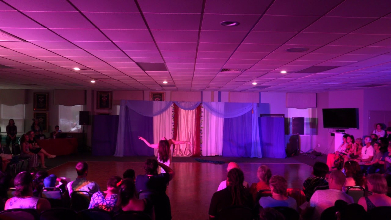 Andrea Fryett Drum Solo at Belly Blush 2018 dance off