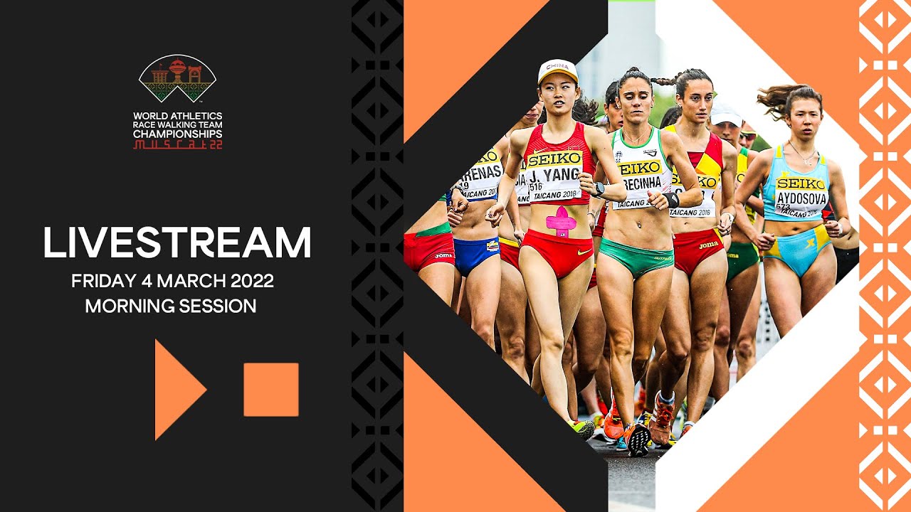 World Athletics Race Walking Team Championships Muscat (Team-WM Gehen) 2022 – Livestream / Live-Ergebnisse / Meldelisten