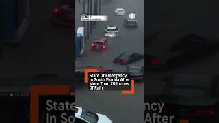 Cars Underwater as Florida Declares a State of Emergency
