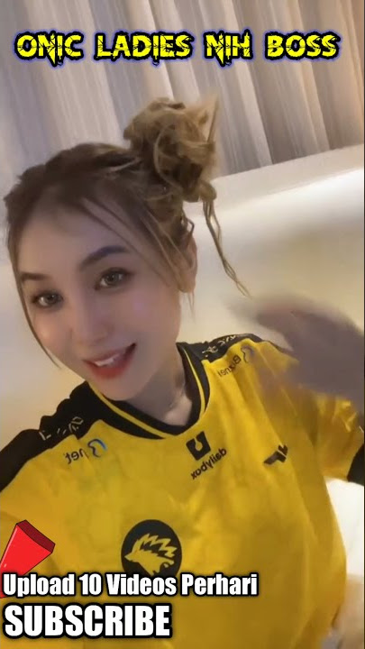 Bidadari Onic nih boss 💛 #mlbb #mobilelegends #shorts #onicesports #onicesport