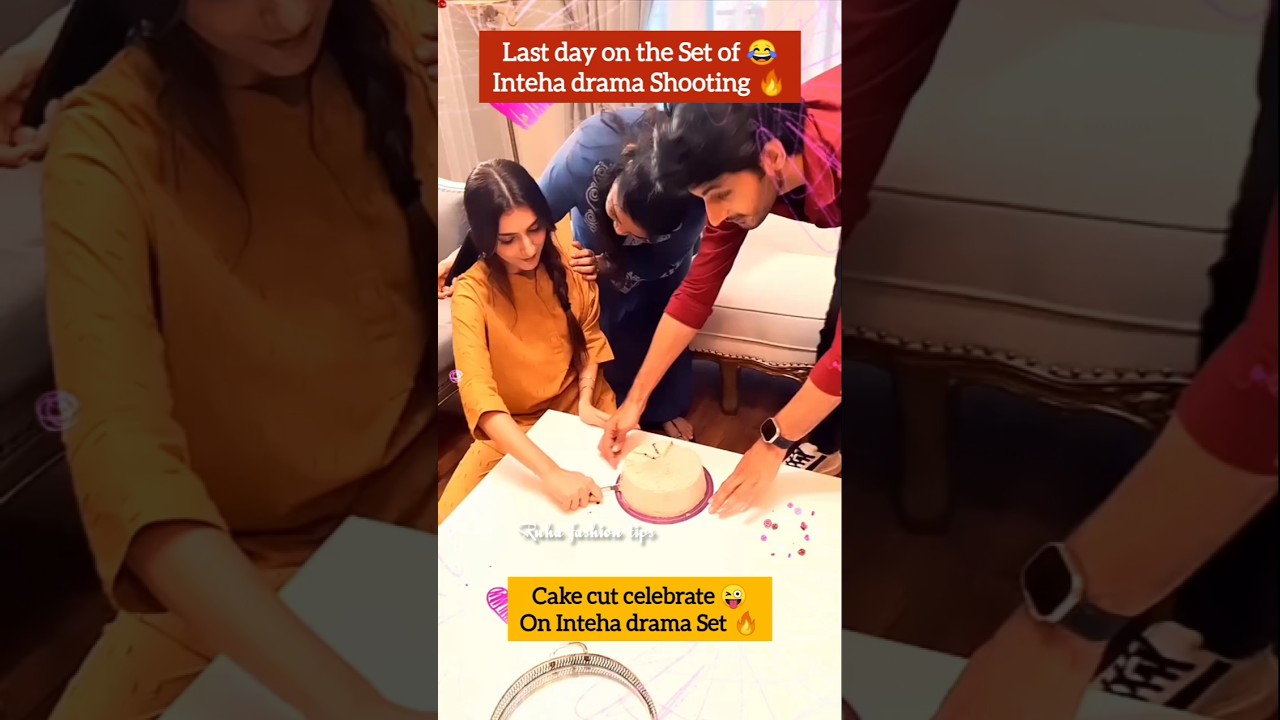 Inteha drama last day on Set | Inteha drama Shooting 