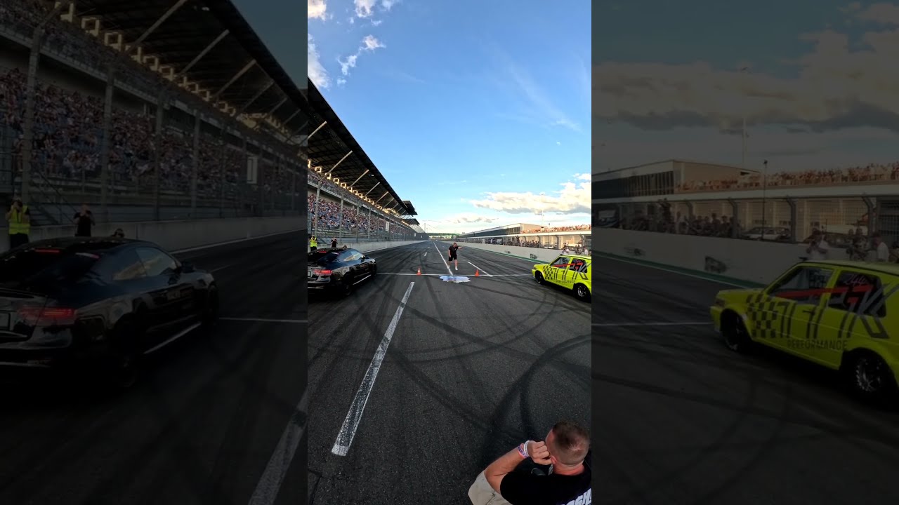 1500PS Audi S5 4 2T Vs 1300 PS Golf 2 R30 Turbo AWD 10K Cashday L8Night Lausitzring Racing