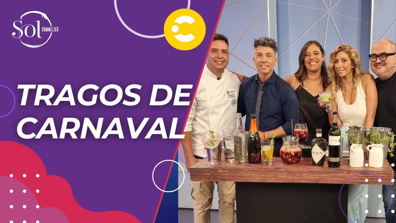 Los tragos de cada carnaval 🎭🍹