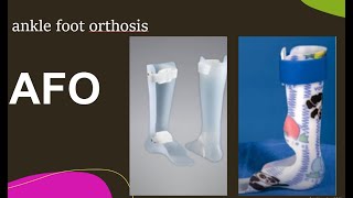 AFO | Ankle foot orthosis | pediatric physical therapy orthosis | staff - pediatric physical therapy