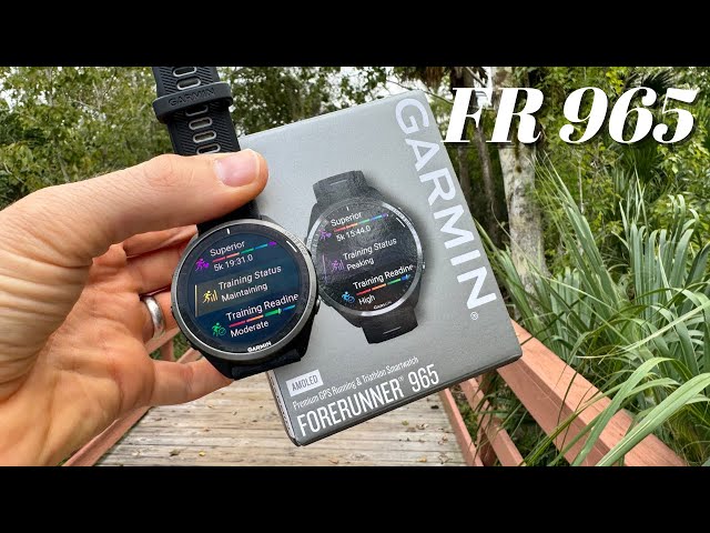 Garmin Forerunner 965 In-Depth Review // The AMOLED Forerunner is here!  (And it's good) 