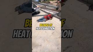 Brutal HEAT "Drops" man Pouring Concrete in FLORIDA (joke)