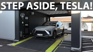 Nio ES8 1000 km challenge with battery swap