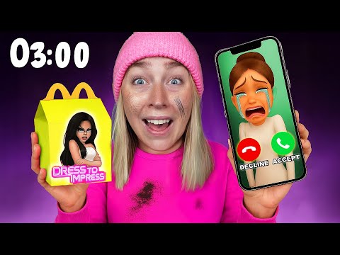 BESTÄLL ALDRIG DRESS TO IMPRESS HAPPY MEALS KL 03 PÅ NATTEN