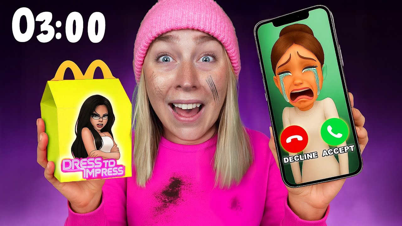 BESTÄLL ALDRIG DRESS TO IMPRESS HAPPY MEALS KL 03 PÅ NATTEN