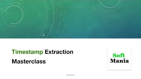 Where Timestamp is stored   | Splunk Timestamp Extraction Masterclass 101 | Soft Mania