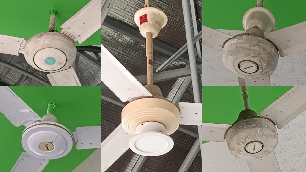 National, Panasonic and Cosmos industrial ceiling fans