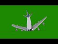 Plane Crash VFX Green Screen 4k | Free Stock footages