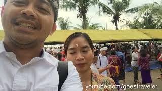 Melasti di Pantai Akkarena Makassar, Feat Niluh Puspa & Bali Putra