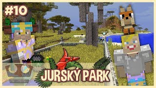 Stavíme výběh pro T-Rexe! - MINECRAFT JURSKÝ PARK #10