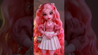 Something went wrong when I tried to cut her hair...🥲 #ooak #dolls #monsterhigh #barbie #diy #bjd
