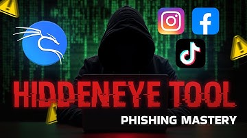 How to Use HiddenEye in Kali Linux 🔥 | Phishing Tool Explained! (Only for Educational Purpose)