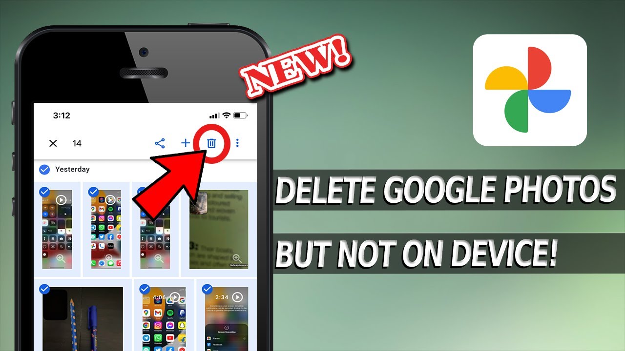 How to delete photos from Google Photos permanently without deleting from phone?