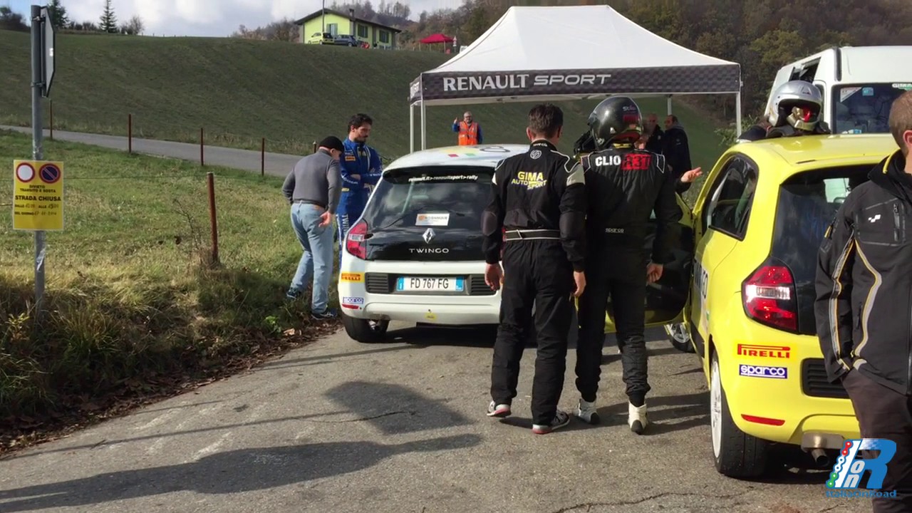 Alla guida di Twingo R1 A EVO - Trofeo R1 Campionato Italiano Rally