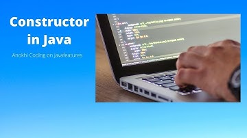 Constructor in Java