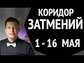 Коридор Затмений 1 - 15 мая - подвести ИТОГИ. Затмение 1 мая в тельце. Гороскоп Павел Чудинов